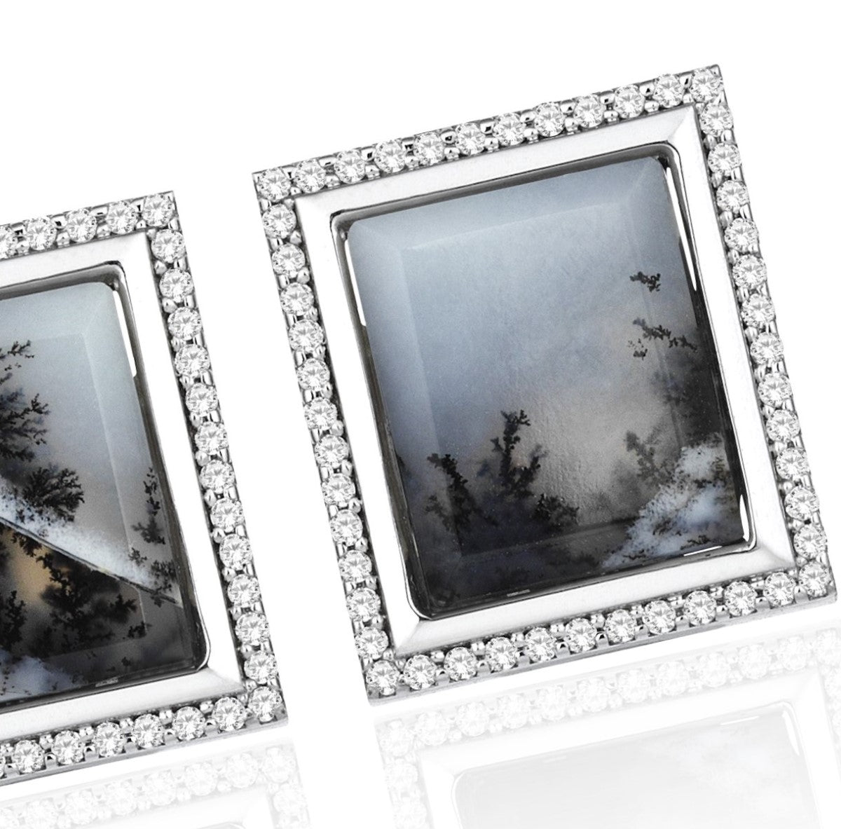 White Moments Earrings No.4