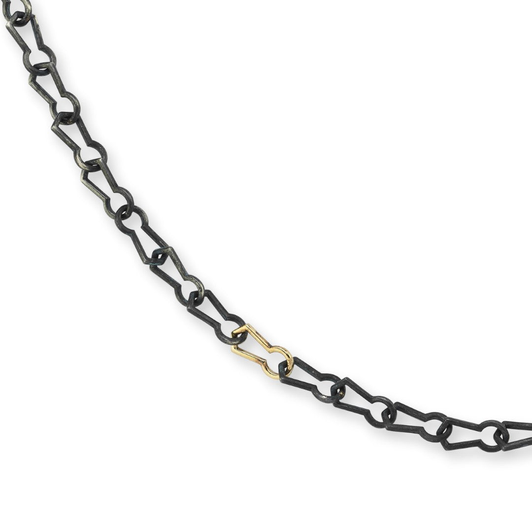 Keyhole Charm Chain Necklace