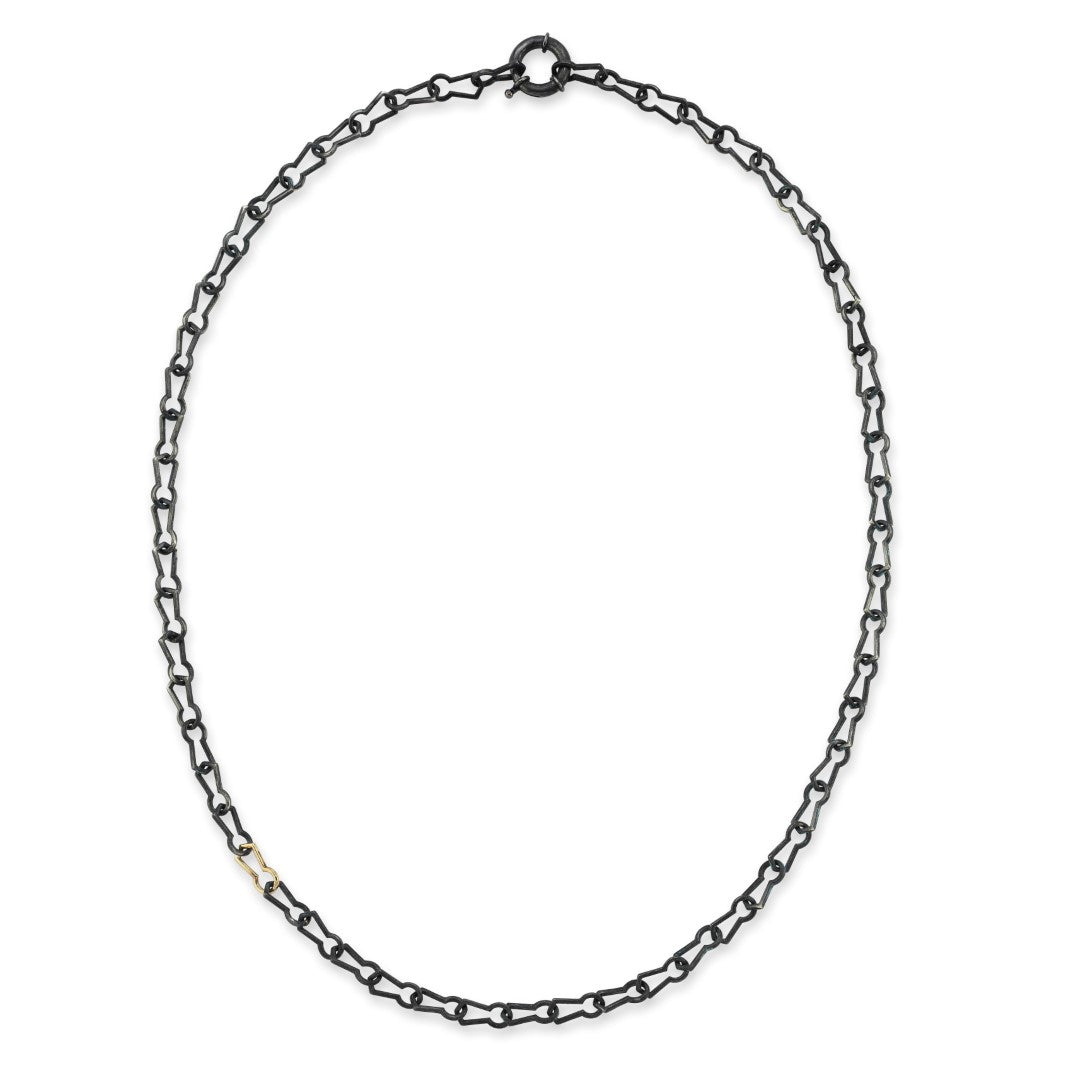 Keyhole Charm Chain Necklace