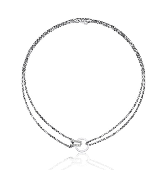 Hub Diamond Chain Choker